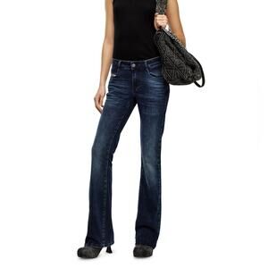 Diesel Ronhar Stretch Bootcut Jeans Dark Blue Size 29 NWT Y2K